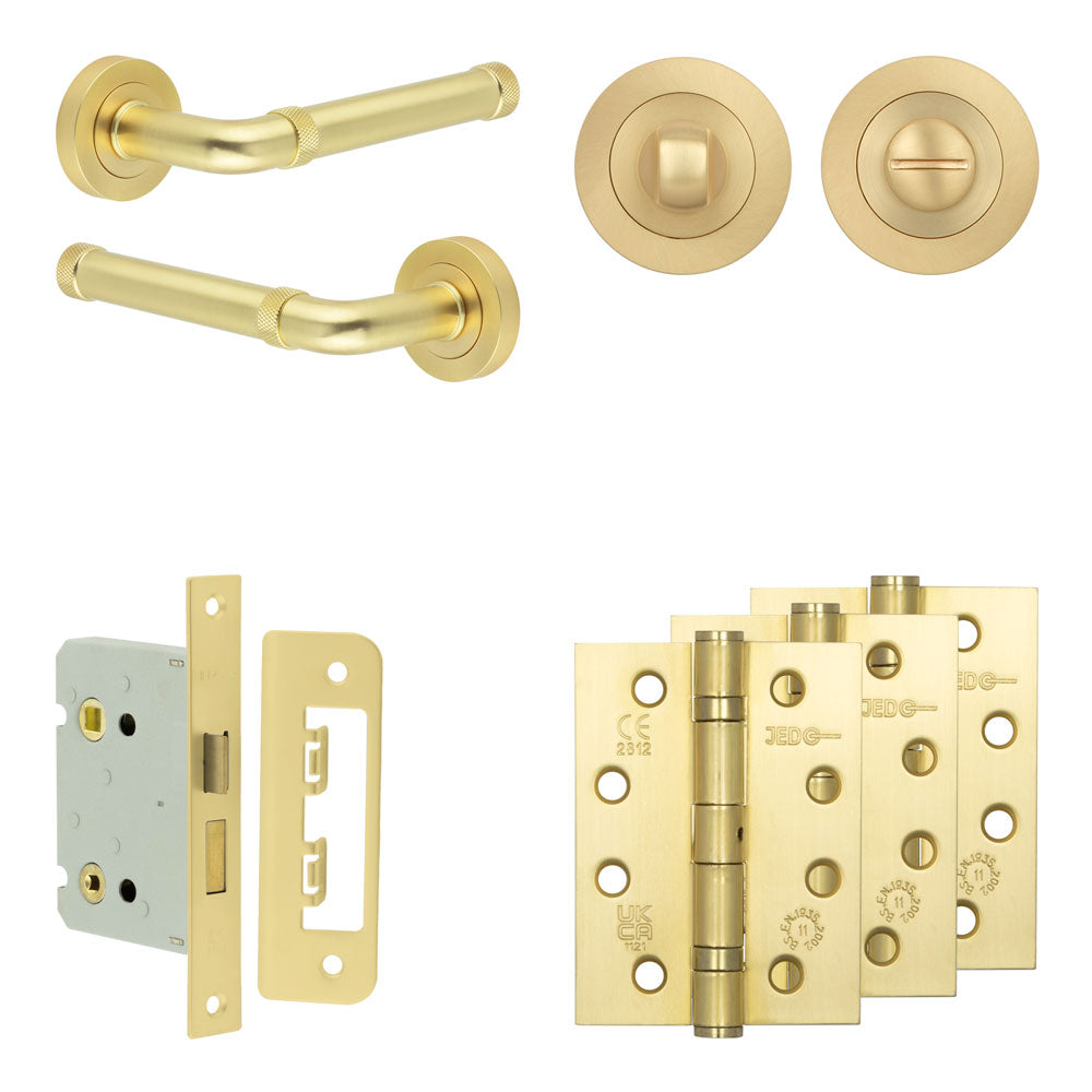 Midtown Bathroom Lock Pack – Standard Thumb Turn