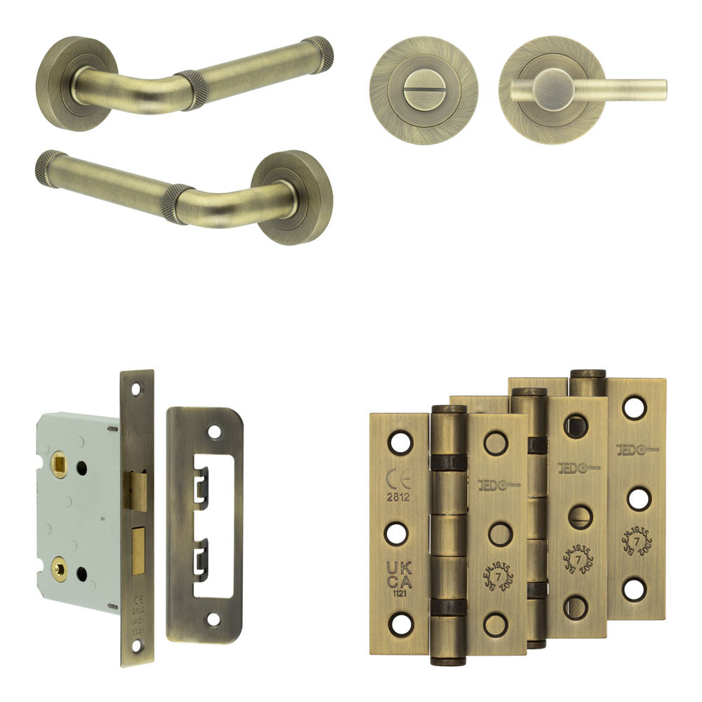 Midtown Bathroom Lock Pack – Plain Thumb Turn