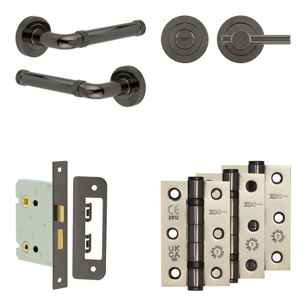 Midtown Bathroom Lock Pack – Plain Thumb Turn