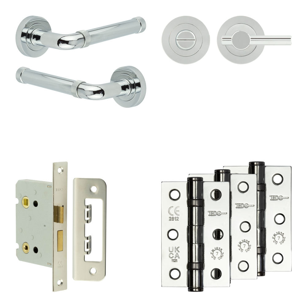 Midtown Bathroom Lock Pack – Plain Thumb Turn