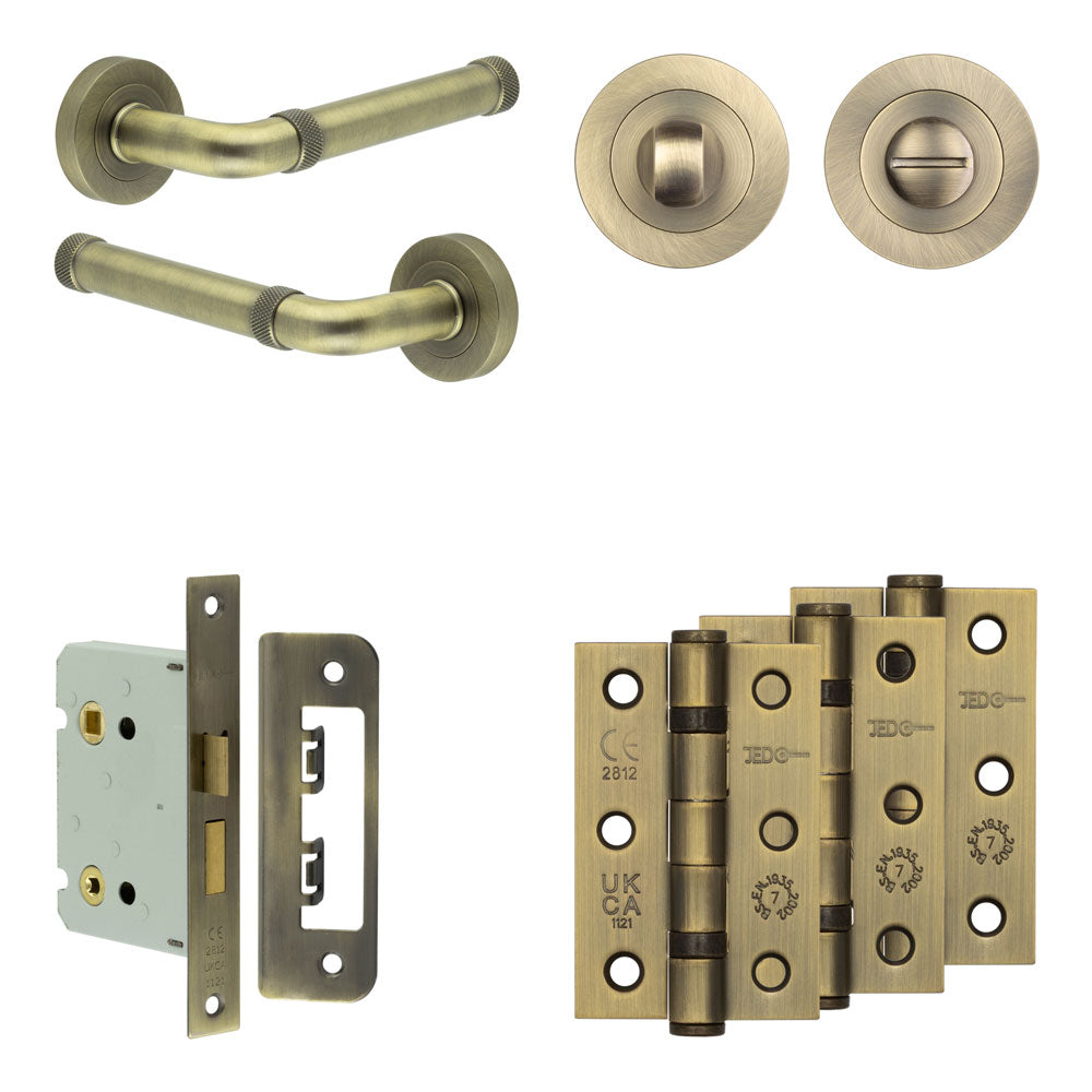 Midtown Bathroom Lock Pack – Standard Thumb Turn