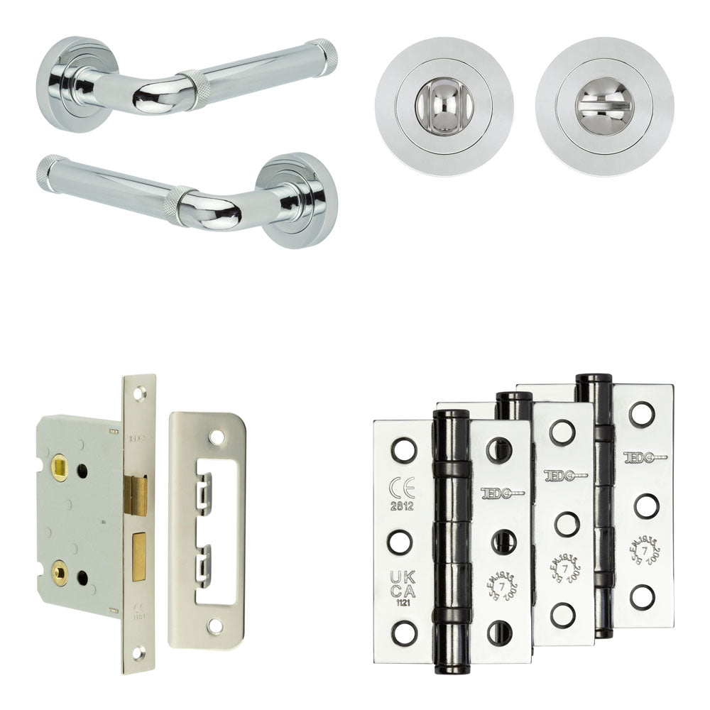 Midtown Bathroom Lock Pack – Standard Thumb Turn