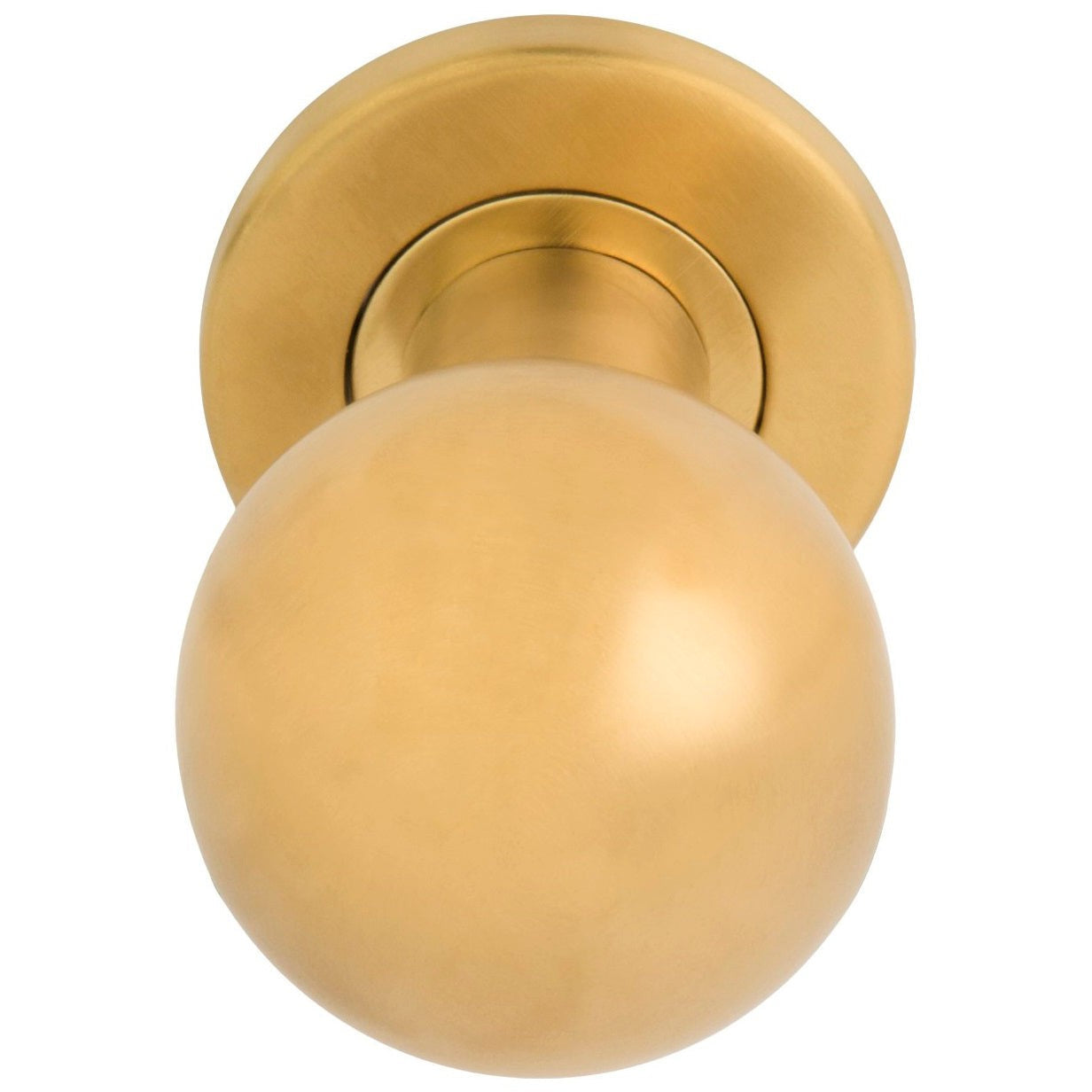 LB501 - Front Door Knob Fixed On Rose
