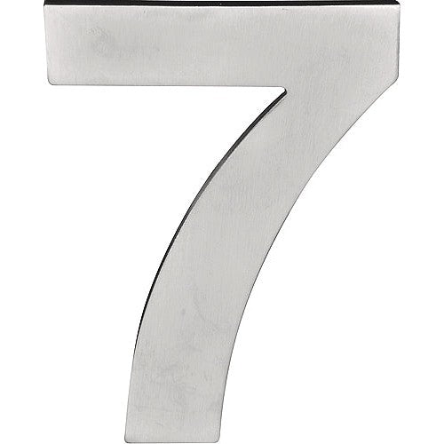 LBHN100-7 - Numeral  With Concealed Stand Off Bush Fixings
