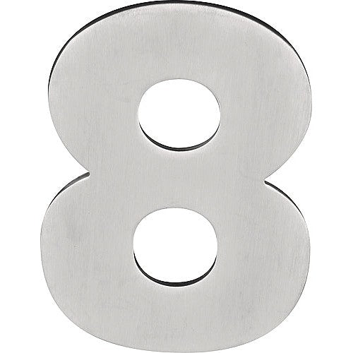 LBHN100-8 - Numeral  With Concealed Stand Off Bush Fixings