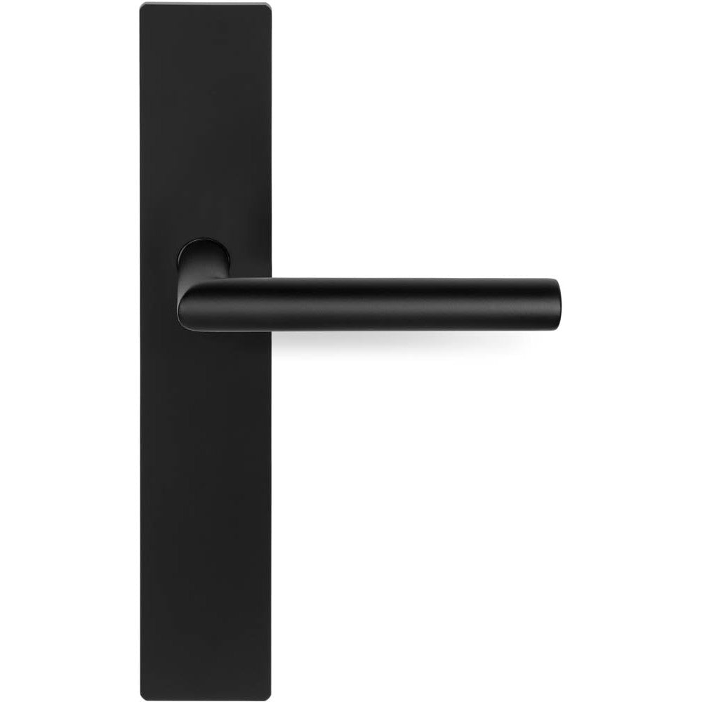 LB2-19P236SFC - Unsprung Door Handle On Rectangular Blind Plate