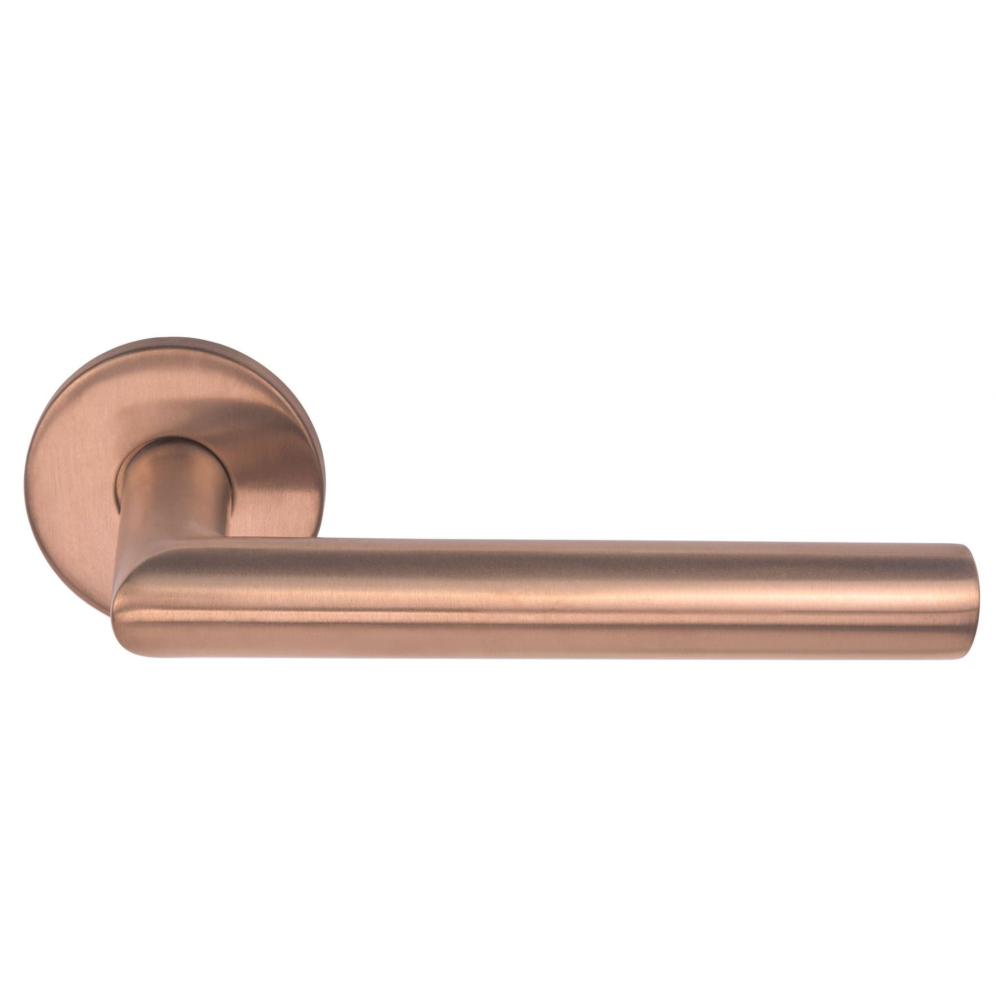 LB2-19 - Sprung Door Handle On Rose En1906 Class 3