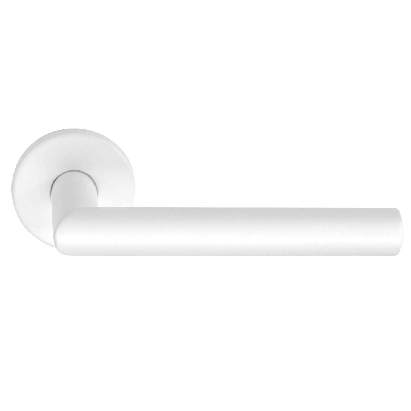 LB2-19 - Sprung Door Handle On Rose En1906 Class 3