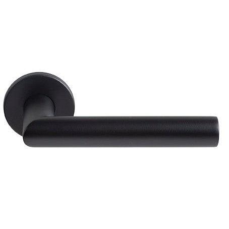 LB2-22 - Sprung Door Handle On Rose En1906 Class 3