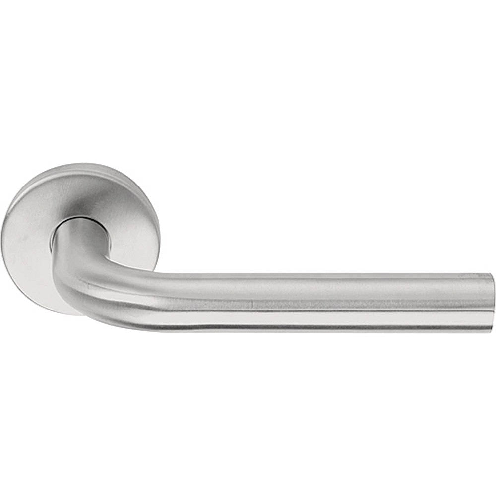 LB3-19 - Sprung Door Handle On Rose En1906 Class 3