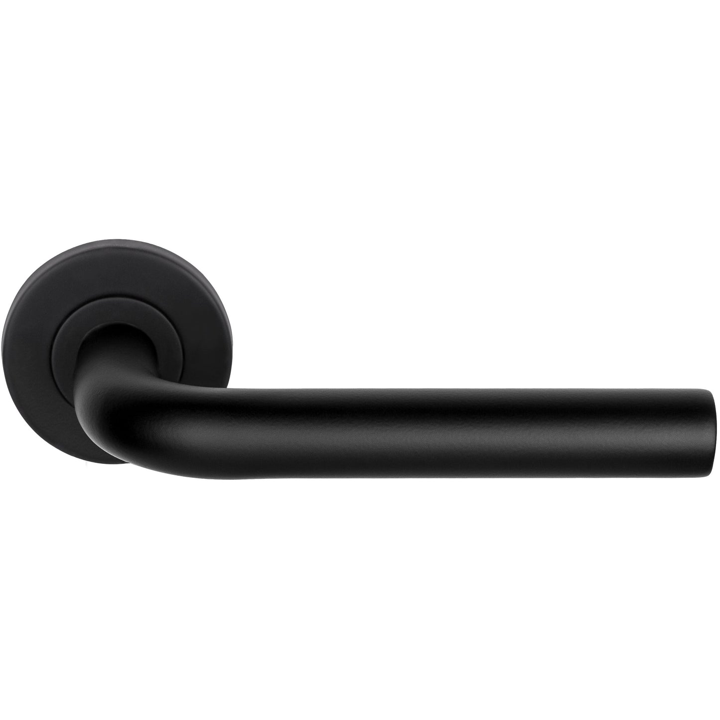 LB3L-19 - Sprung Door Handle On Rose En1906 Class 3