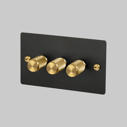 3G DIMMER / 120W / BLACK / BRASS