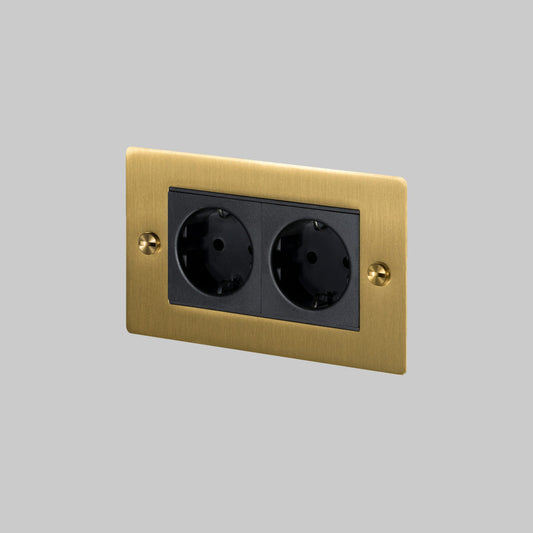 2G EURO SOCKET / BRASS