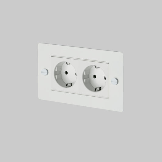 2G EURO SOCKET / WHITE