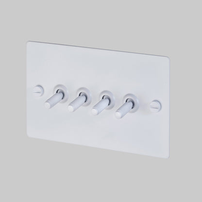 4G TOGGLE SWITCH / WHITE