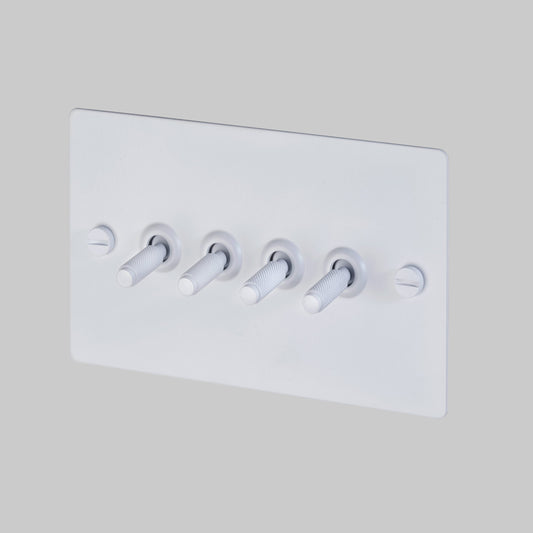 4G TOGGLE SWITCH / WHITE