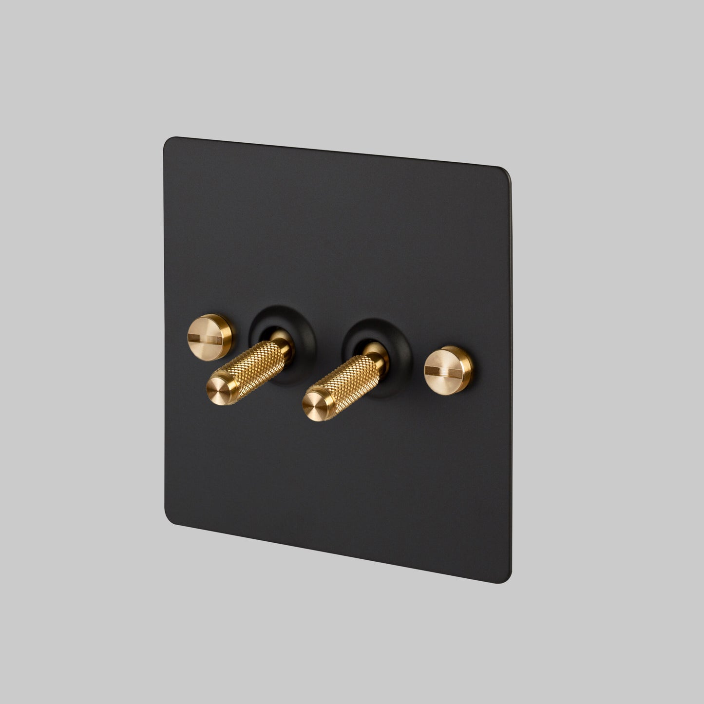 2G TOGGLE SWITCH / BLACK / BRASS