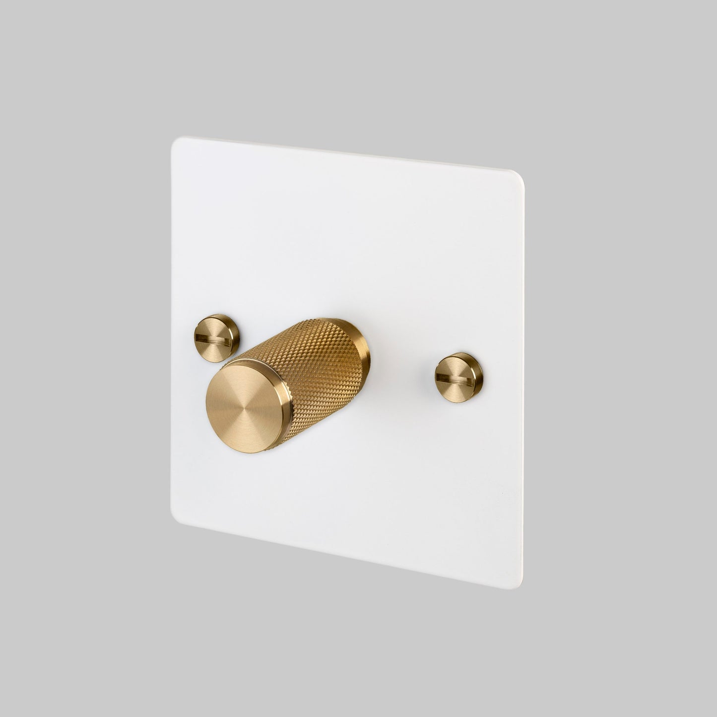 1G DIMMER / 120W / WHITE / BRASS