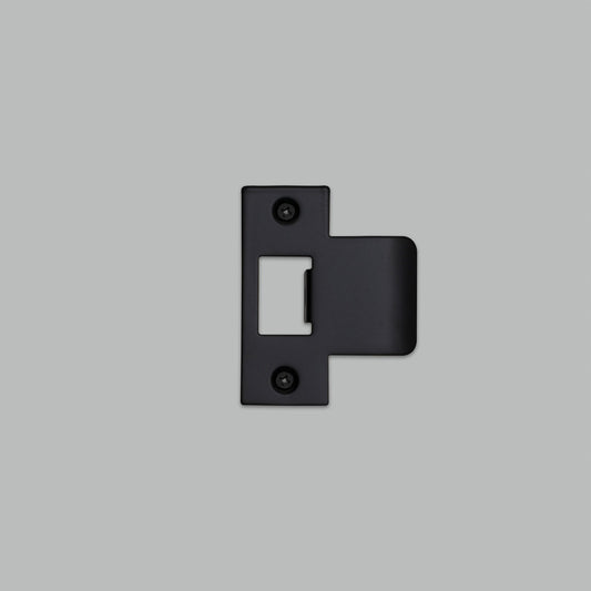 STRIKE PLATE KIT / T SHAPED / 60 MM DOOR / BLACK