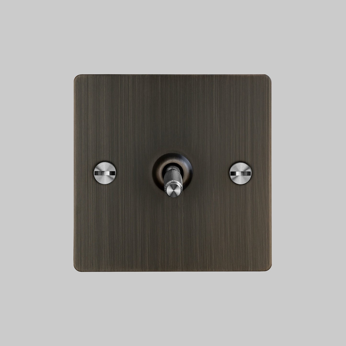 1G INTERMEDIATE TOGGLE SWITCH / SMOKED BRONZE / STEEL