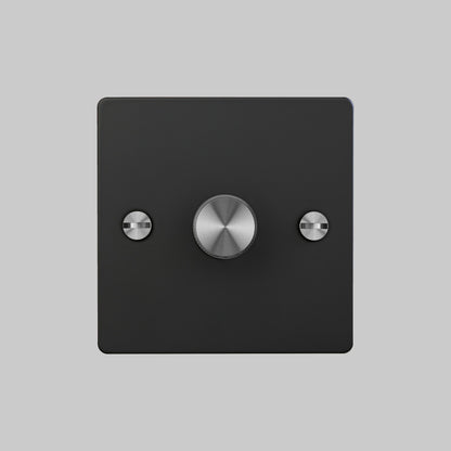 1G DIMMER / 120W / BLACK / STEEL