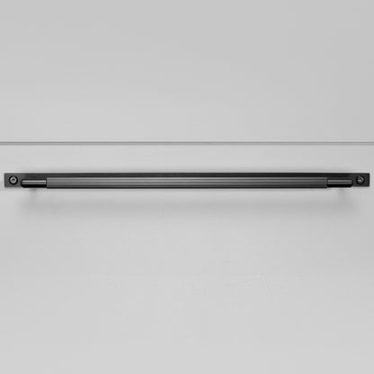 PULL BAR / PLATE / LARGE / LINEAR / GUN METAL