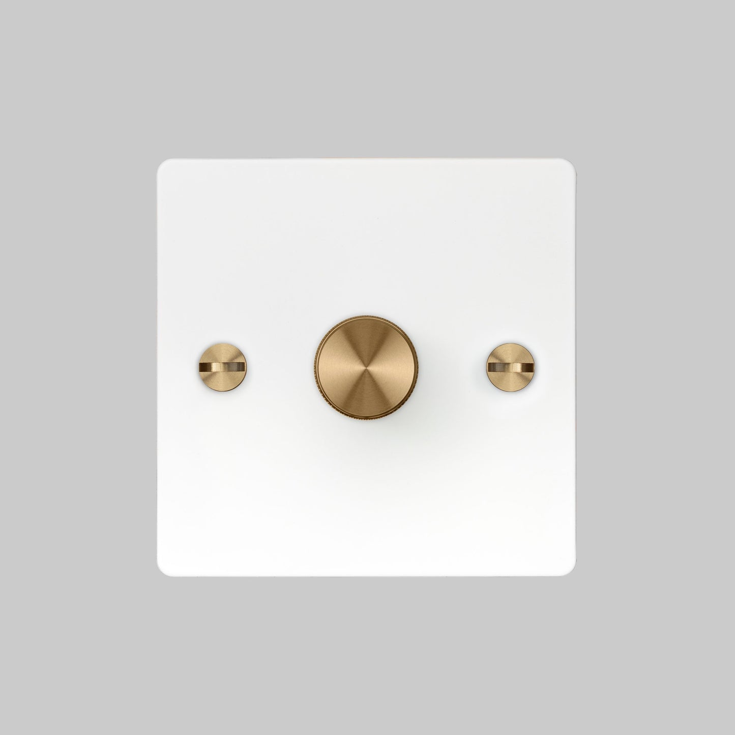 1G DIMMER / 120W / WHITE / BRASS