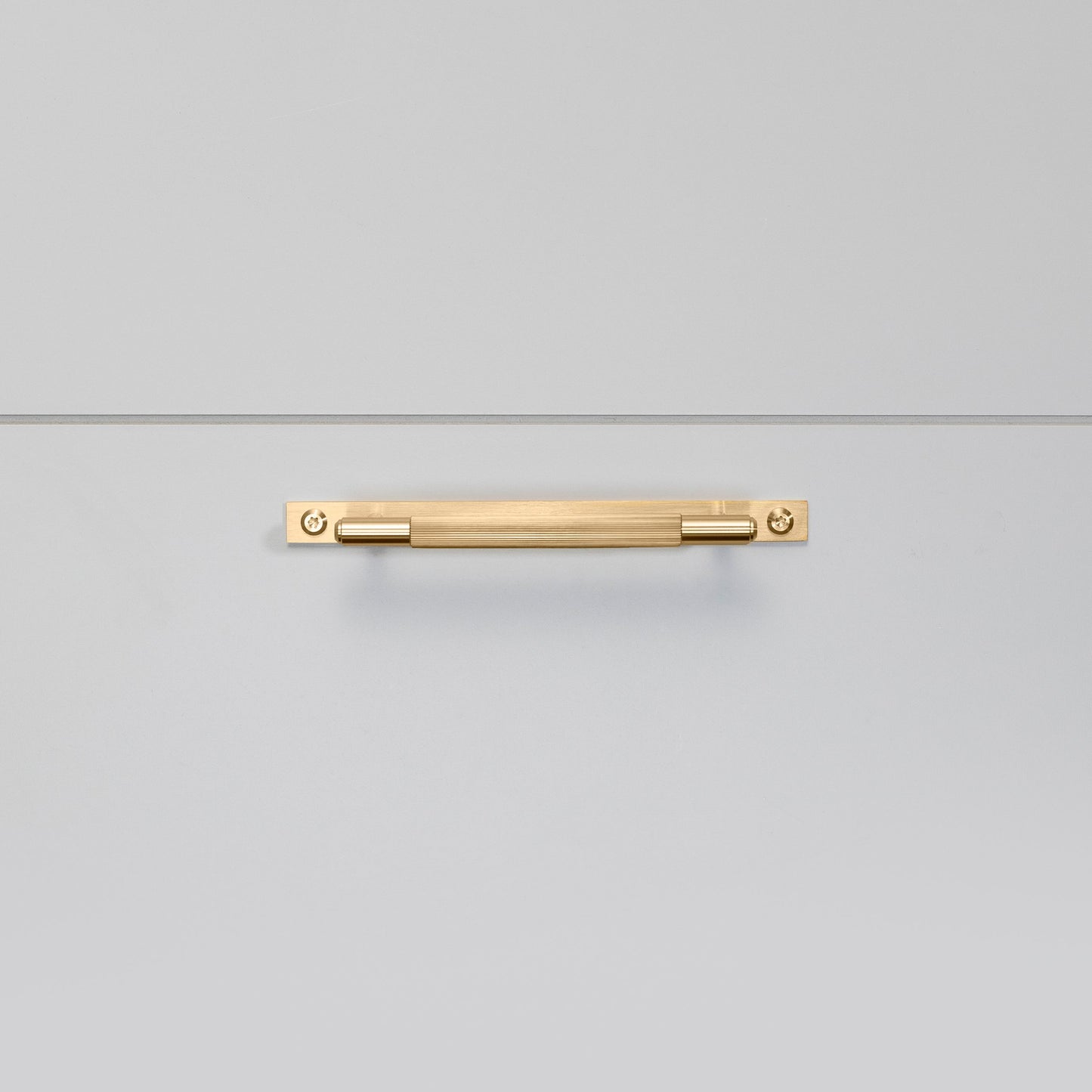 PULL BAR / PLATE / SMALL / LINEAR / BRASS