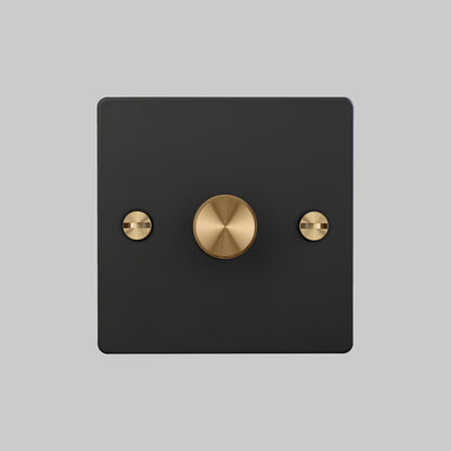 1G DIMMER / 120W / BLACK / BRASS