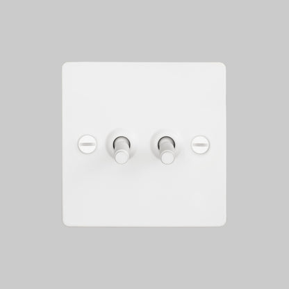 2G TOGGLE SWITCH / WHITE