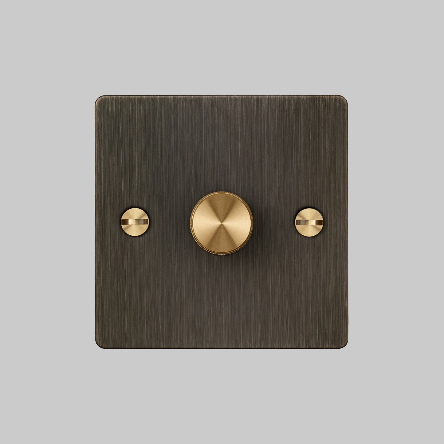 1G DIMMER / 120W / SMOKED BRONZE / BRASS