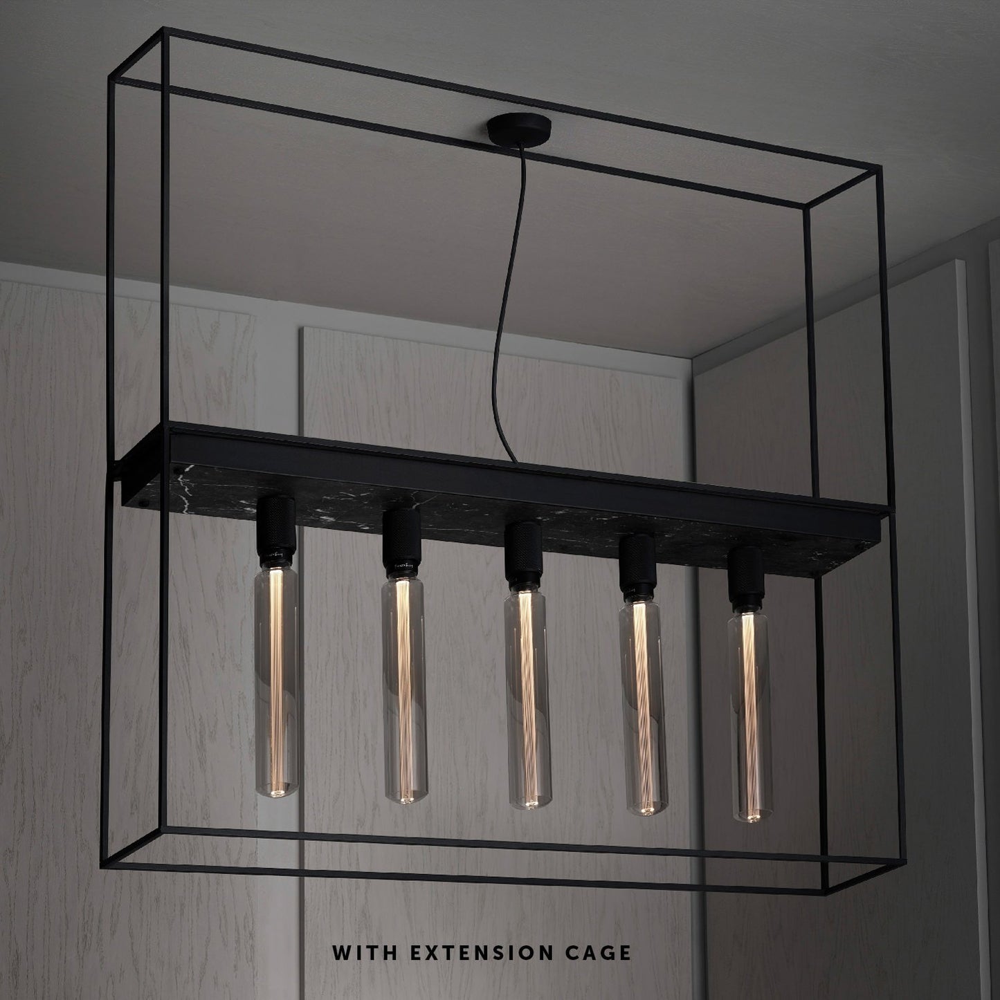 CAGED CEILING 5.0 / BLACK MARBLE