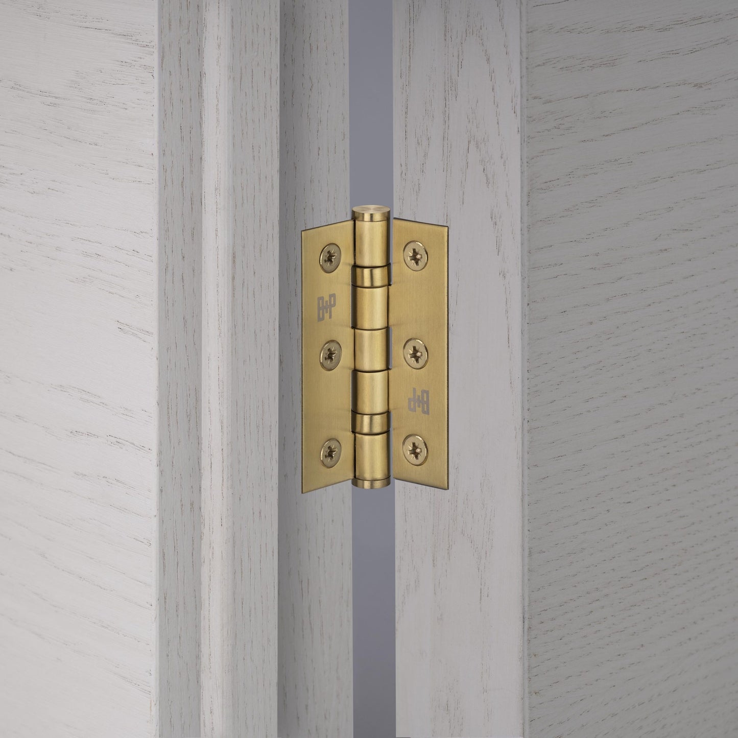 DOOR HINGE / 76 X 51 X 2 MM / BRASS