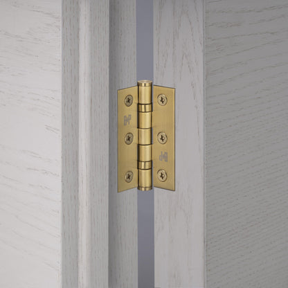 DOOR HINGE / 76 X 51 X 2 MM / BRASS