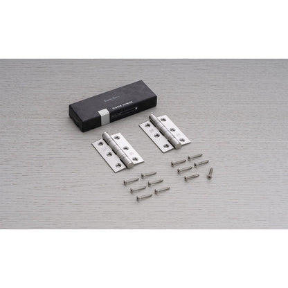 DOOR HINGE / 76 X 51 X 2 MM / BRASS