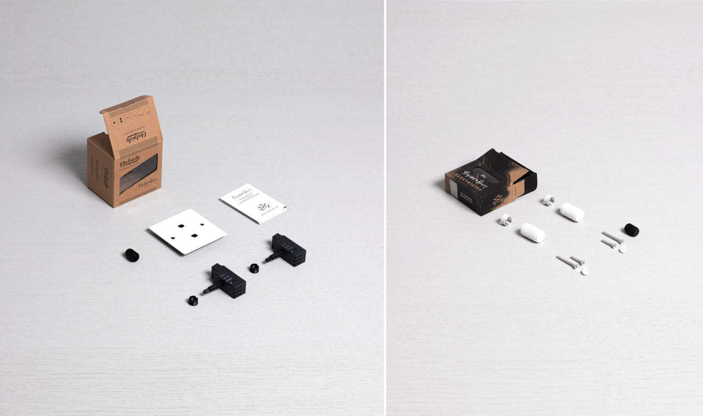 2G DIMMER / 120W / WHITE / BRASS