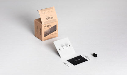 2G TOGGLE SWITCH / WHITE / BRASS