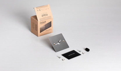 1G TOGGLE SWITCH / STEEL