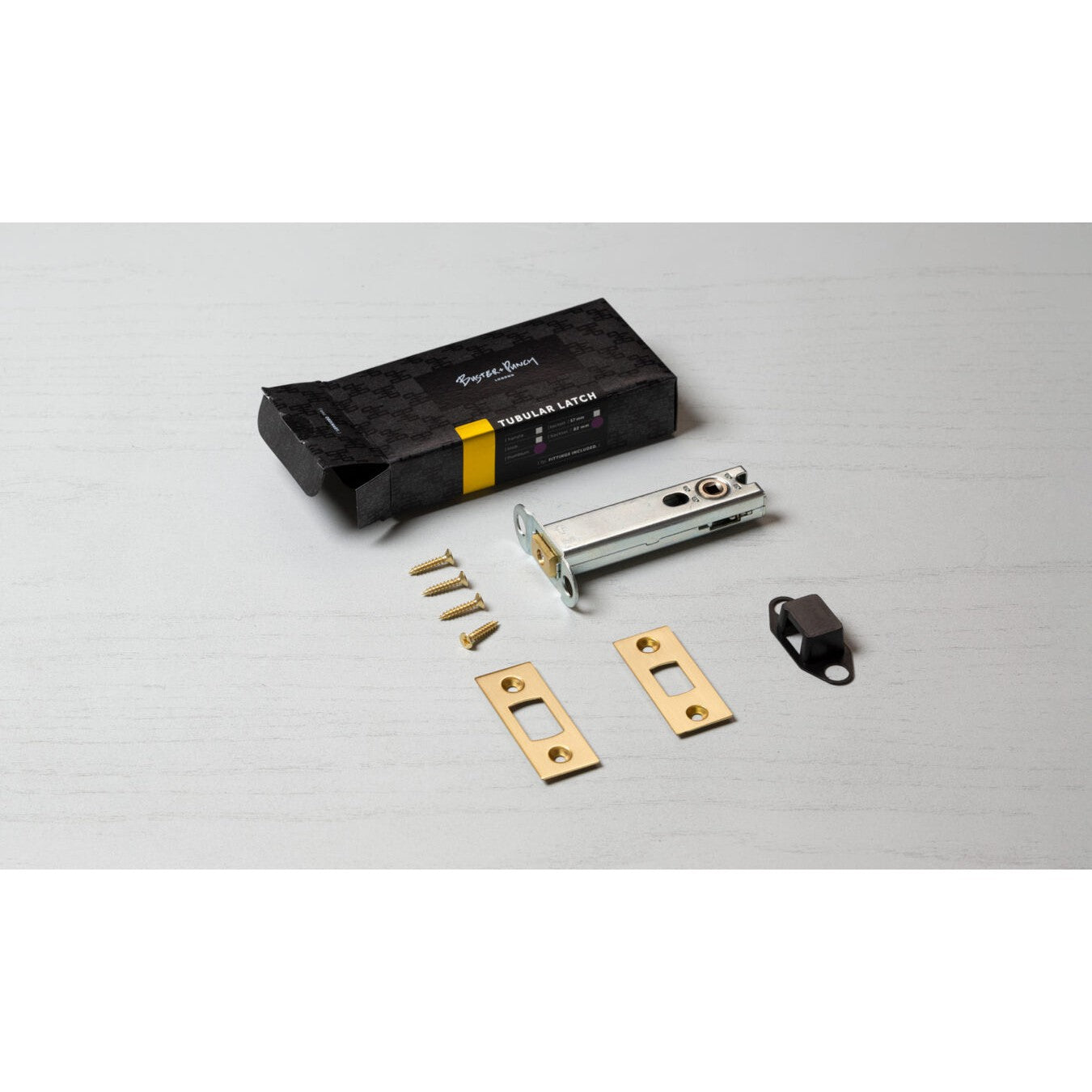 DEADBOLT LATCH / THUMBTURN LOCK / 82MM / STEEL