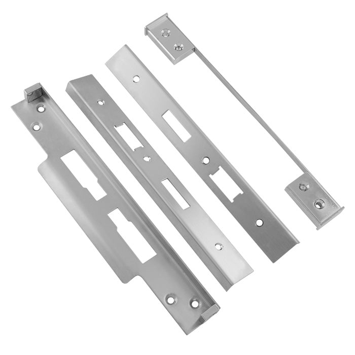 Rebate Set Architectural Din Locks-Satin Stainless Steel