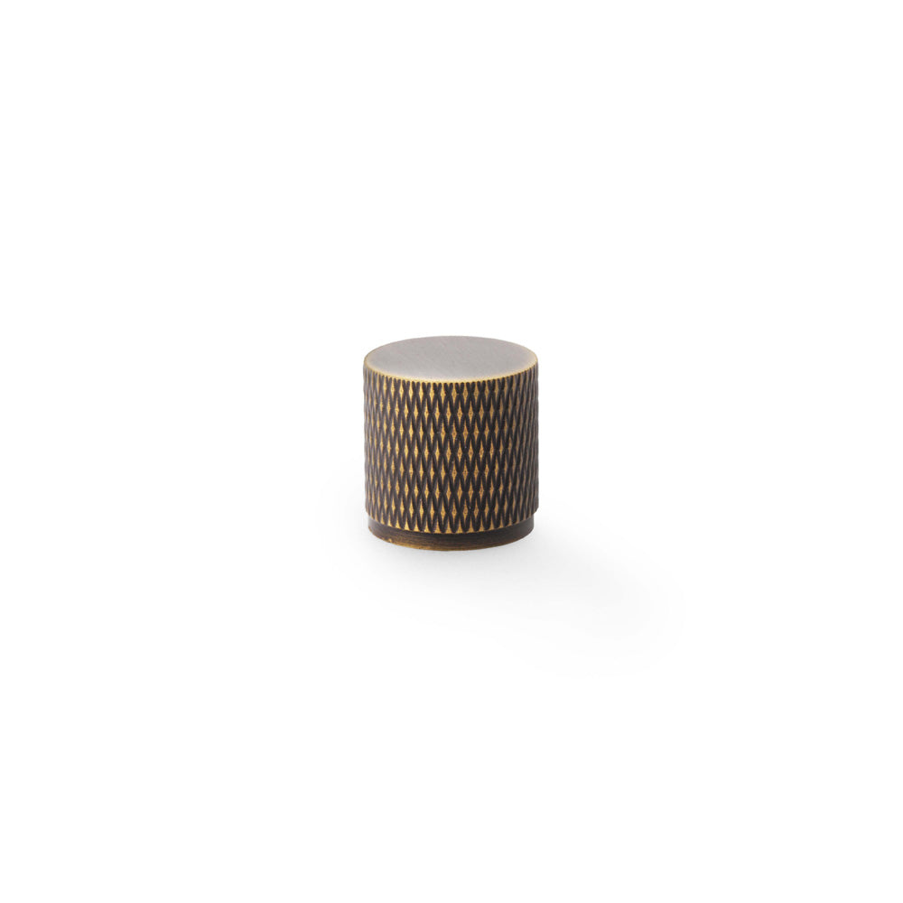 Brunel Knurled Cylinder Cupboard Knob