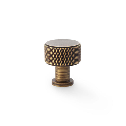 Lucia Knurled Cupboard Knob