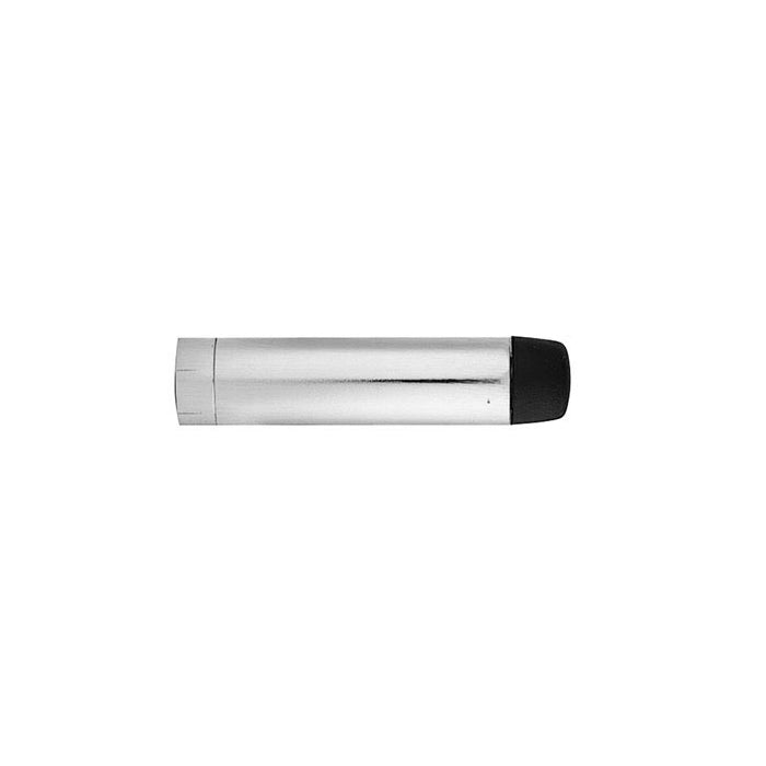 Wall Mounted Cylinder Doorstop Polished Chrome