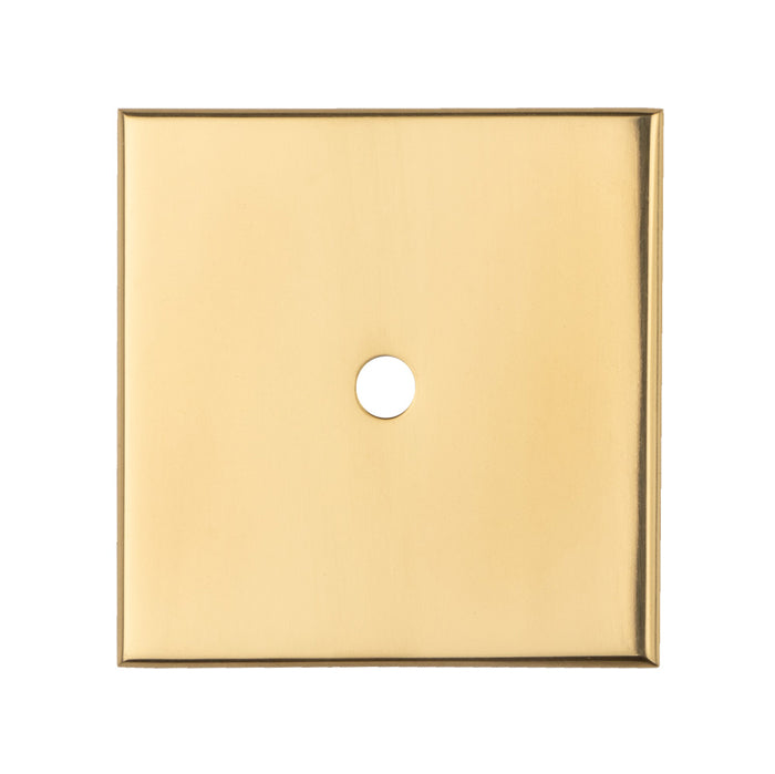 Square Cupboard knob Backplate