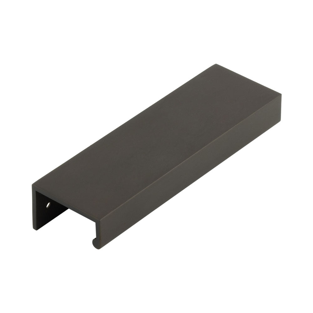 Burlington Angled Edge Pull Handles - 150mm / Dark Bronze