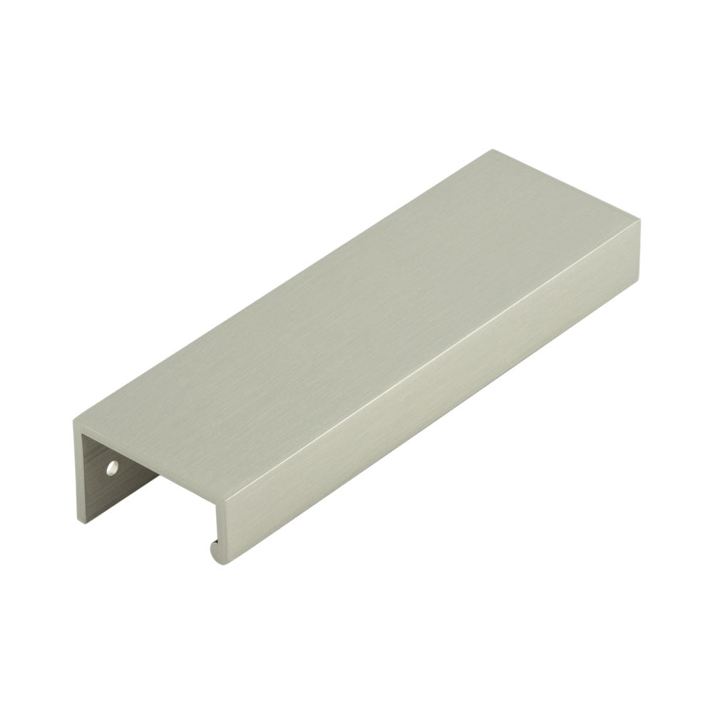 Burlington Angled Edge Pull Handles - 150mm / Satin Nickel