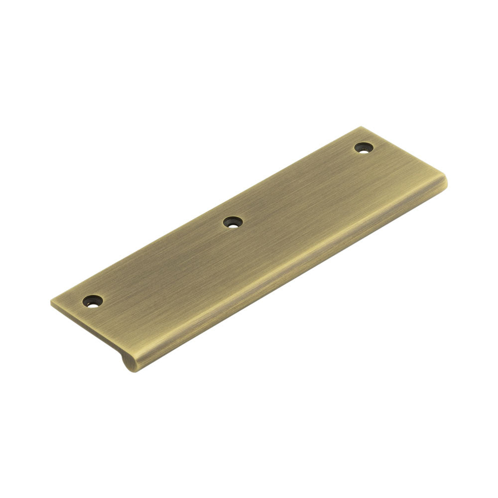 Burlington Flat Edge Pull Handles - 150mm / Antique Brass