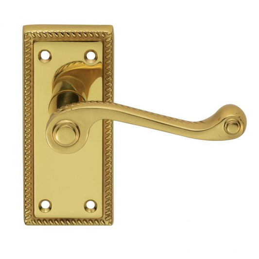 Georgian Lever on Latch Backplate Contract