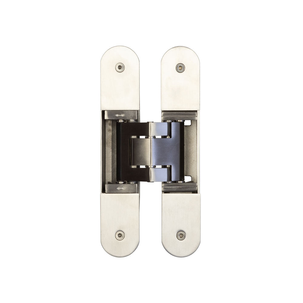 Ghost 160mm 3D Concealed Hinges - Satin Stainless Steel