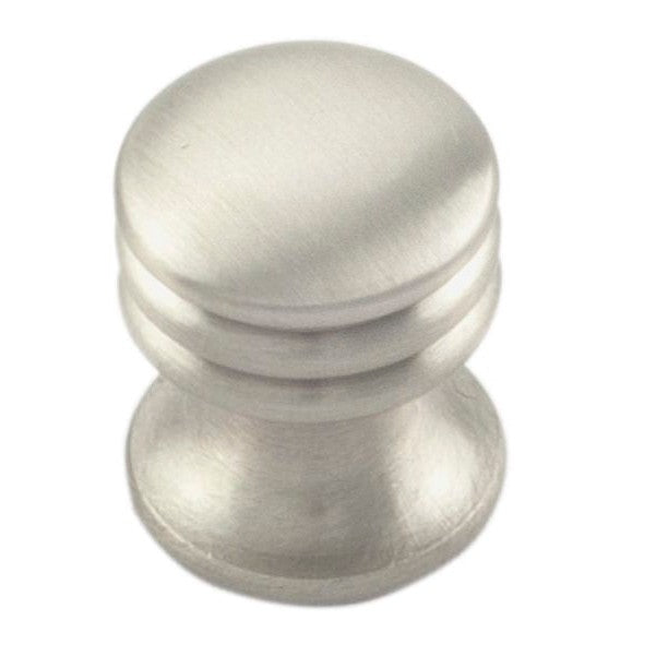 Ringed Knob Satin Nickel